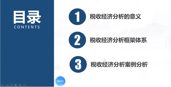 江苏省税务局税收经济分析处处长沈向民博士应邀为我